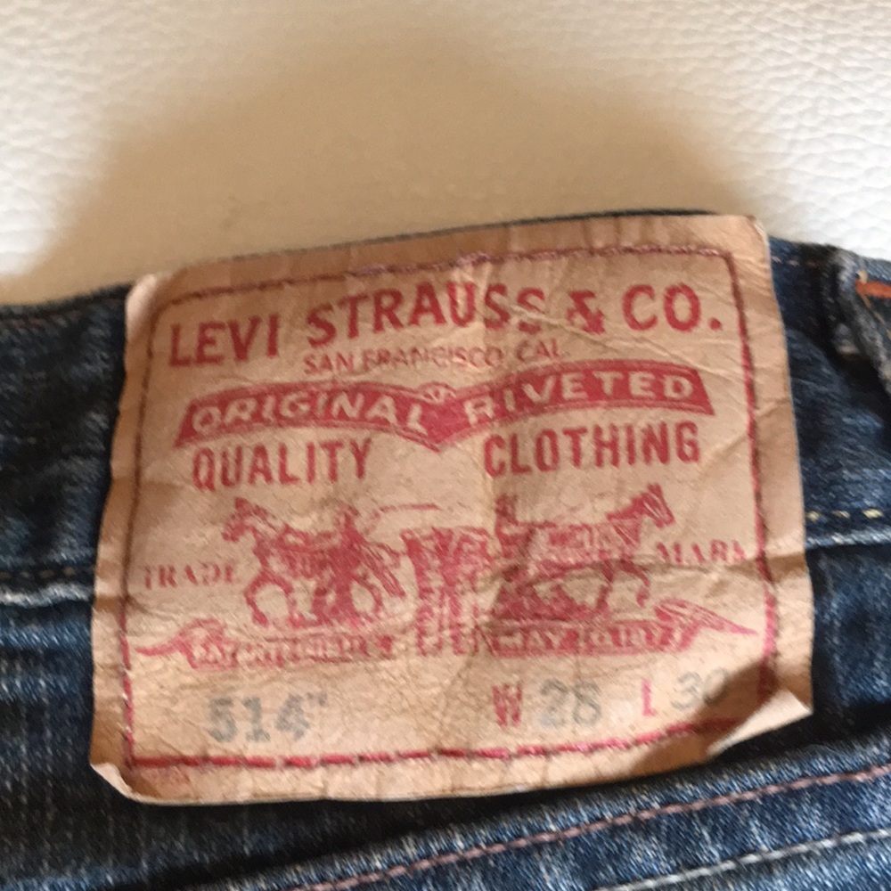 NWOT Mens Levi’s Slim Straight Jeans W28 L30 - Picture 7 of 7